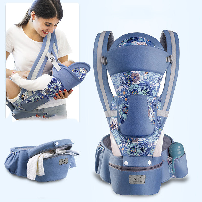 MamaSolved™ 3-in-1 Ergonomic Hipseat Baby Carrier