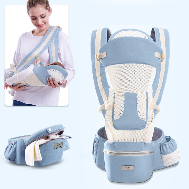MamaSolved™ 3-in-1 Ergonomic Hipseat Baby Carrier