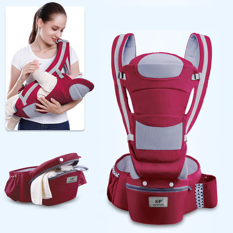 MamaSolved™ 3-in-1 Ergonomic Hipseat Baby Carrier