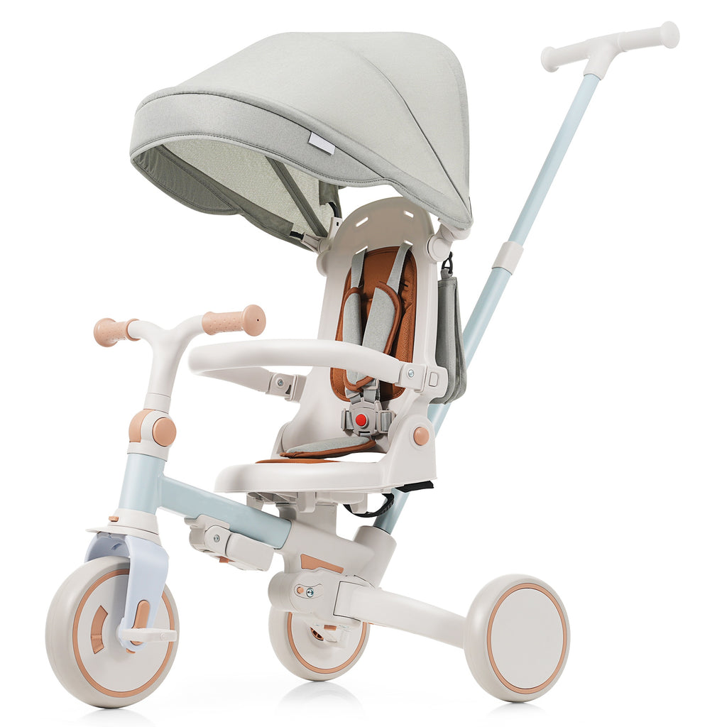 MamaSolved™ 7-in-1 Baby Tricycle — The Ride That Grows With Your Child! 🚲