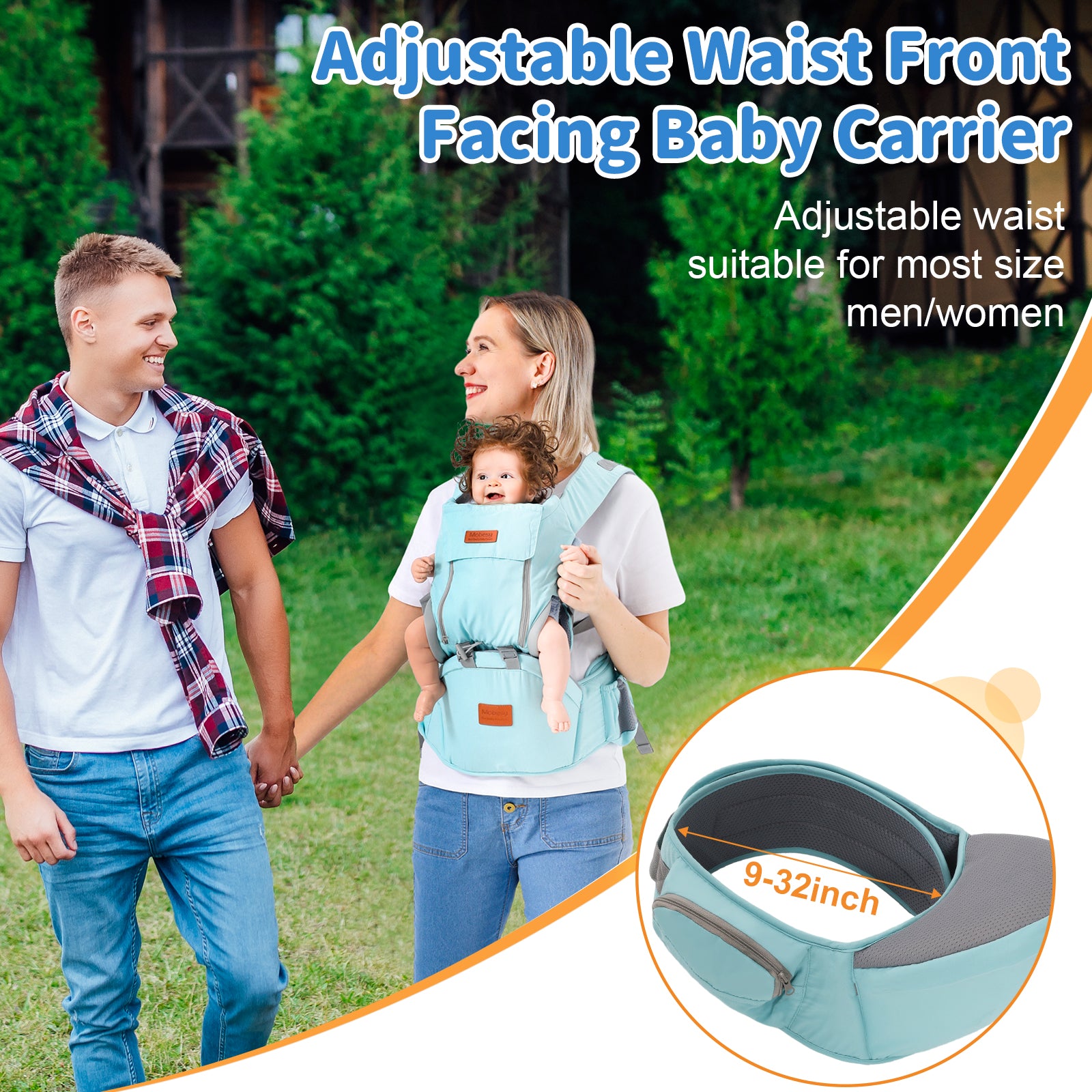 MamaSolved™ Ultimate 3-in-1 Ergonomic Baby