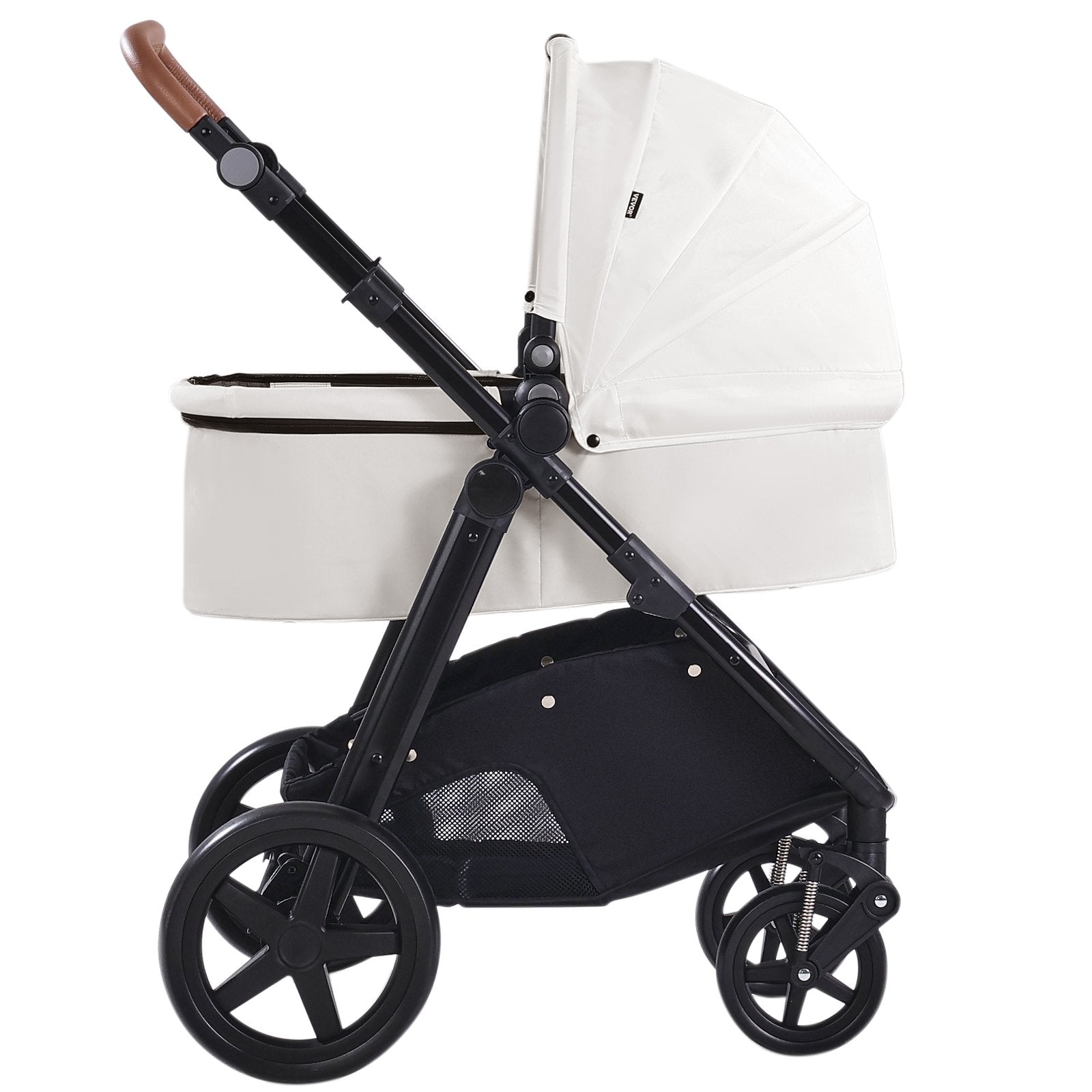 MamaSolved™ 3-in-1 Luxury Explorer Stroller
