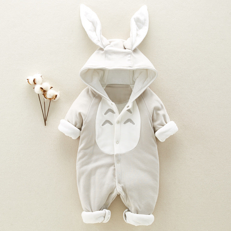 MamaSolved™ CuddleCloud: Thickened Fleece-Lined Onesie