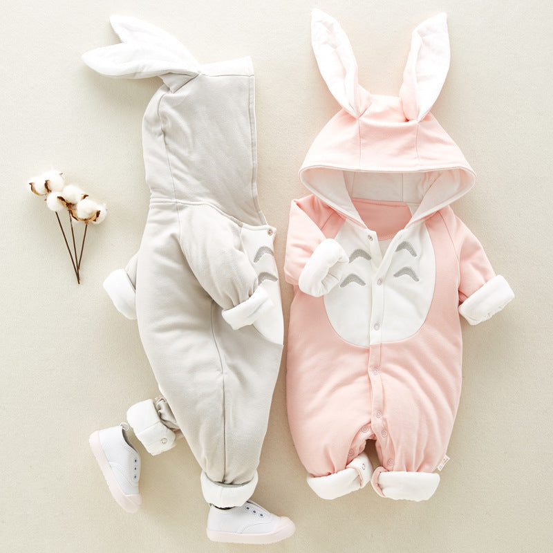 MamaSolved™ CuddleCloud: Thickened Fleece-Lined Onesie
