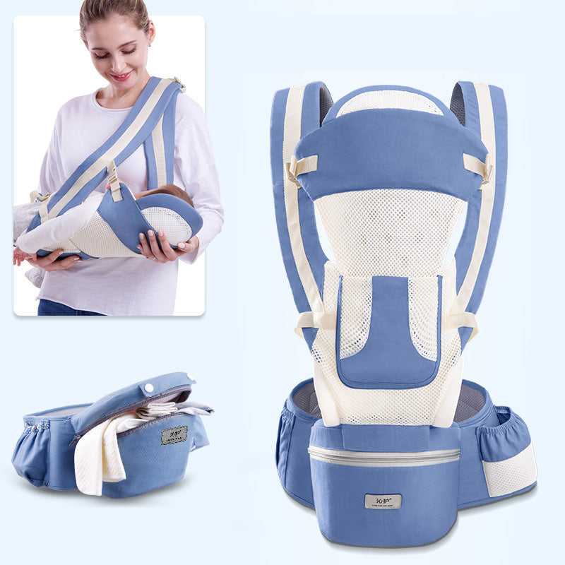 MamaSolved™ 3-in-1 Ergonomic Hipseat Baby Carrier
