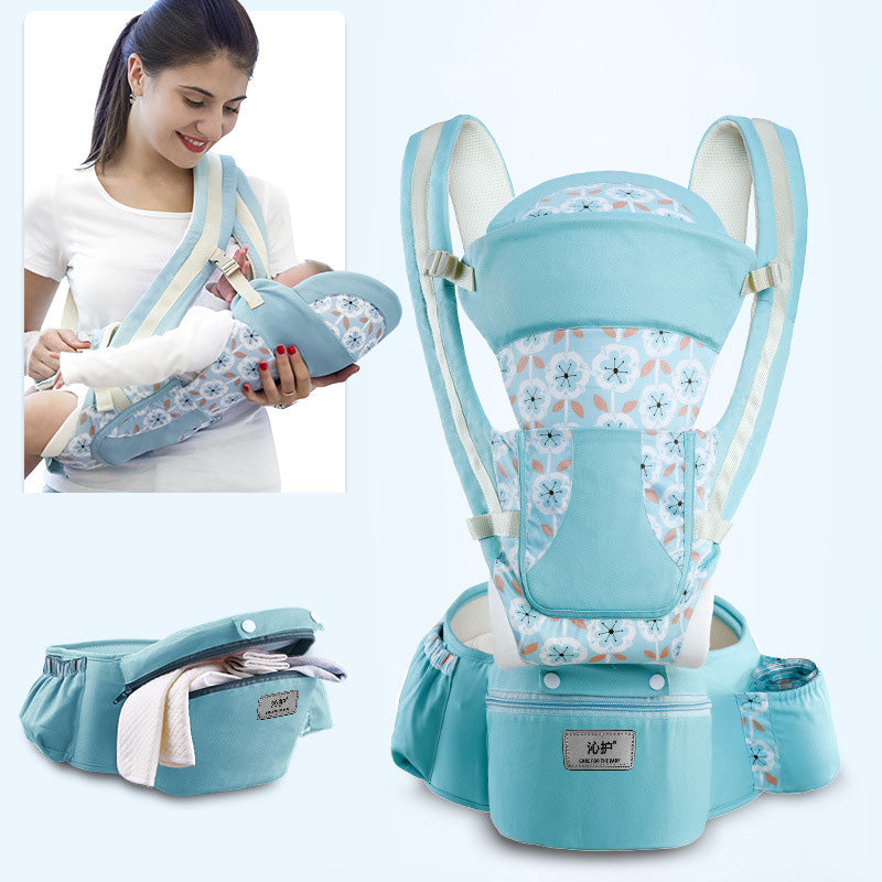 MamaSolved™ 3-in-1 Ergonomic Hipseat Baby Carrier