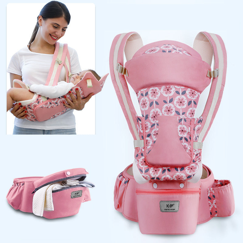 MamaSolved™ 3-in-1 Ergonomic Hipseat Baby Carrier