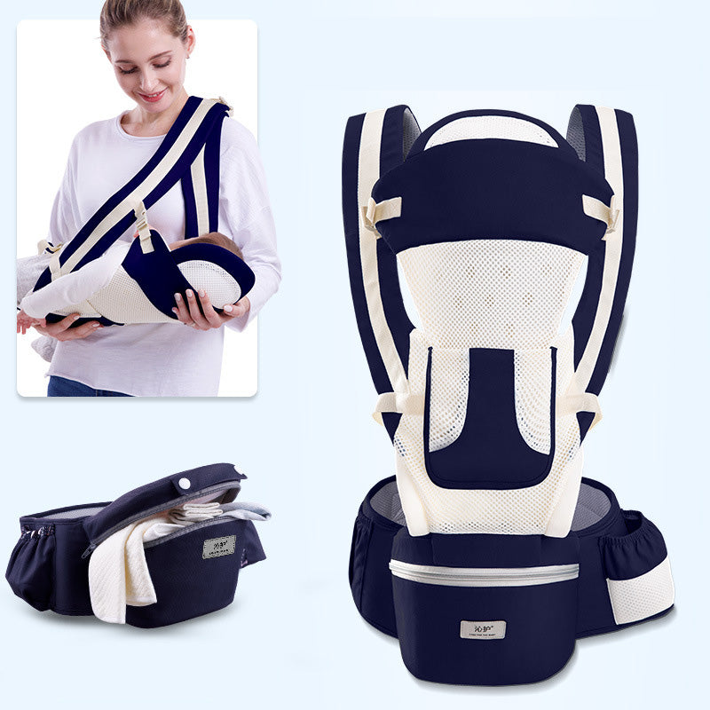 MamaSolved™ 3-in-1 Ergonomic Hipseat Baby Carrier