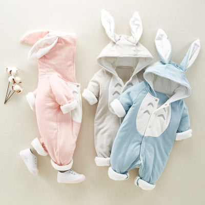 MamaSolved™ CuddleCloud: Thickened Fleece-Lined Onesie