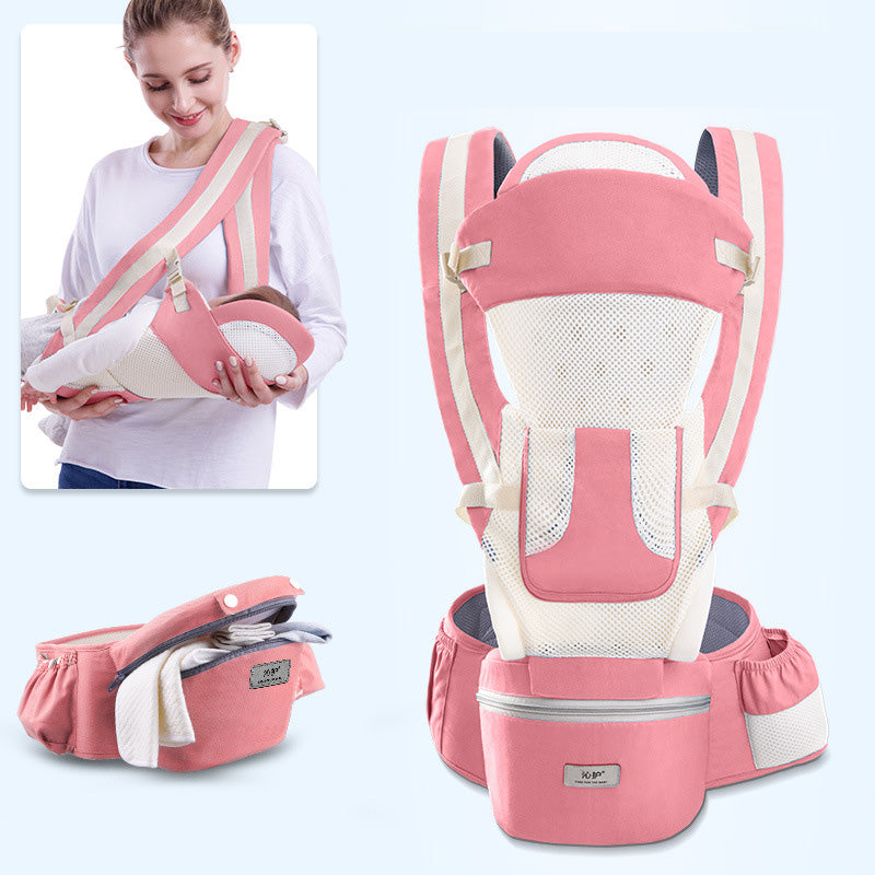MamaSolved™ 3-in-1 Ergonomic Hipseat Baby Carrier