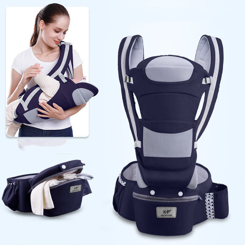 MamaSolved™ 3-in-1 Ergonomic Hipseat Baby Carrier