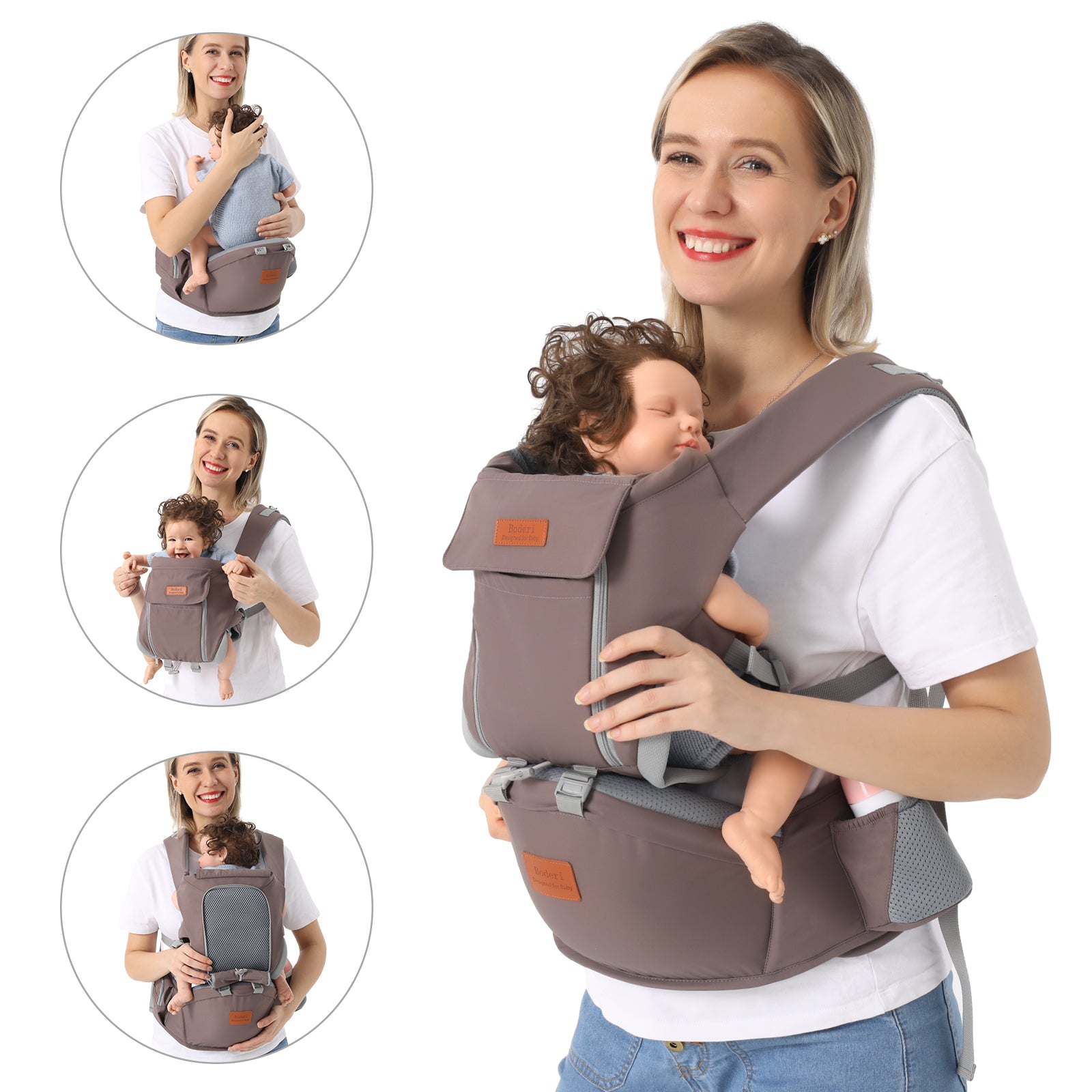 MamaSolved™ Ultimate 3-in-1 Ergonomic Baby